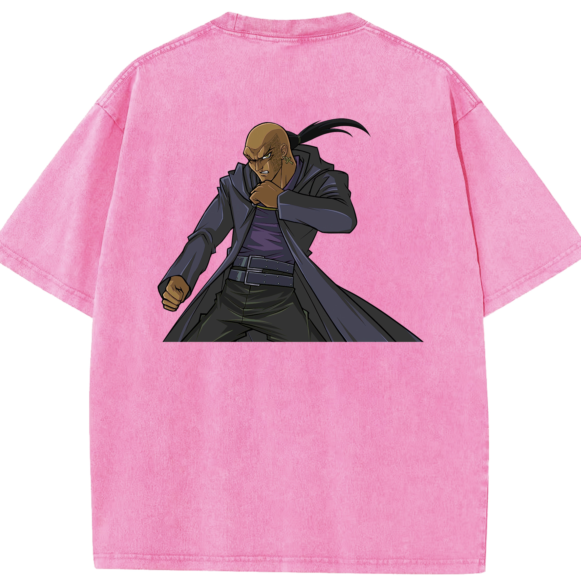 （画像用） 遊☆戯☆王 Yu-Gi-Oh! 綿100% ヴィンテージ風 半袖Tシャツ（背面プリント）